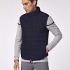 Uomini Vestrum | Gilet Da Uomo Falster In Ecopiuma Blu Marina