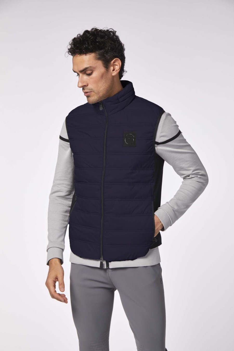 Uomini Vestrum | Gilet Da Uomo Falster In Ecopiuma Blu Marina