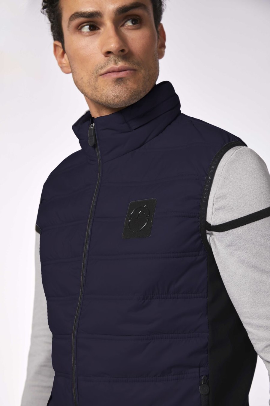 Uomini Vestrum | Gilet Da Uomo Falster In Ecopiuma Blu Marina