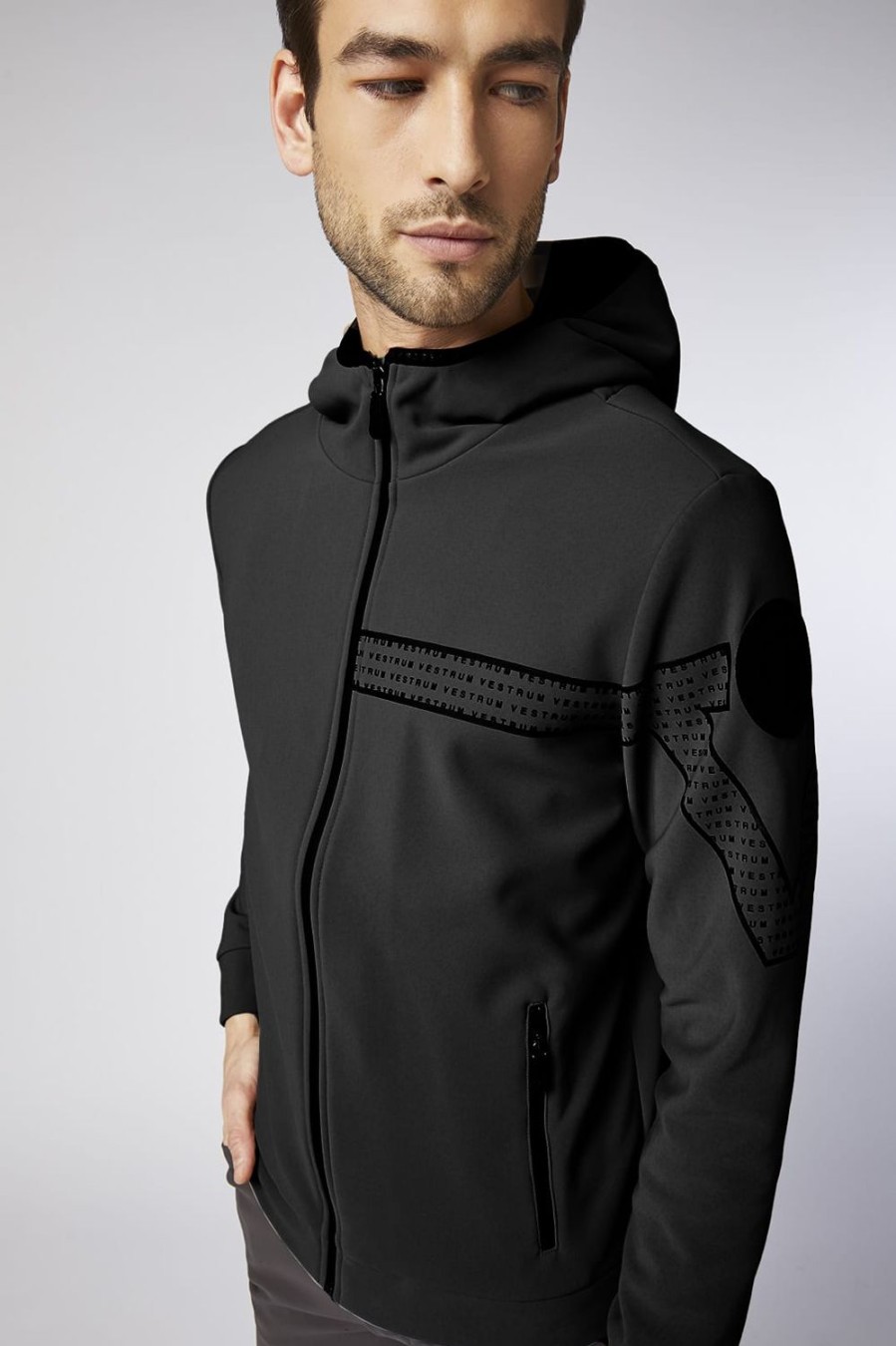 Uomini Vestrum | Giacca Softshell Da Uomo Argegno Nero