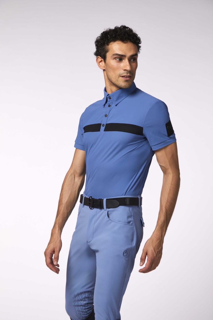 Uomini Vestrum | Polo Da Uomo Lismore Riviera Blu