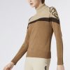 Donne Vestrum | Maglia Da Donna In Camoscio Con Dolcevita Beige/Corten