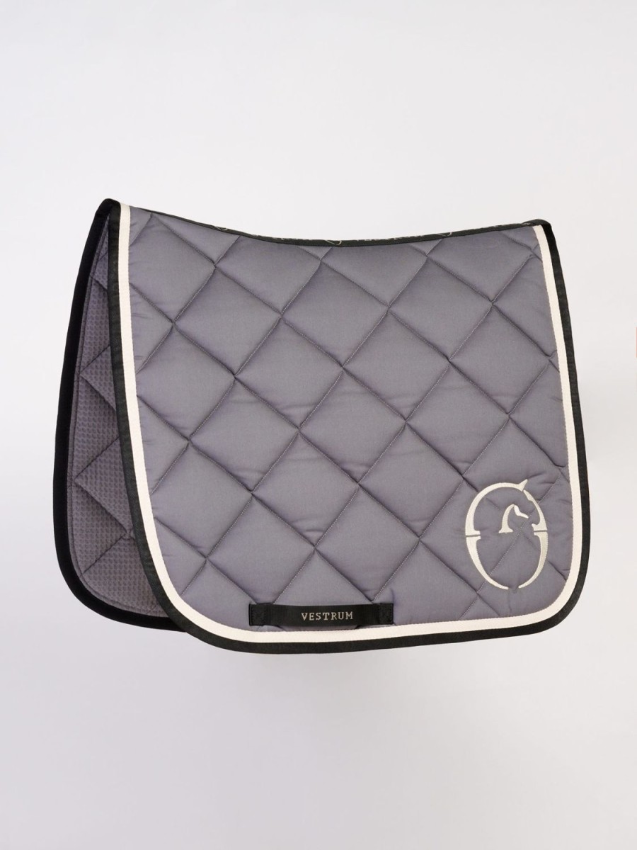 Cavallo Vestrum | Sottosella Da Dressage Chicago Grigio Bianco/Nero