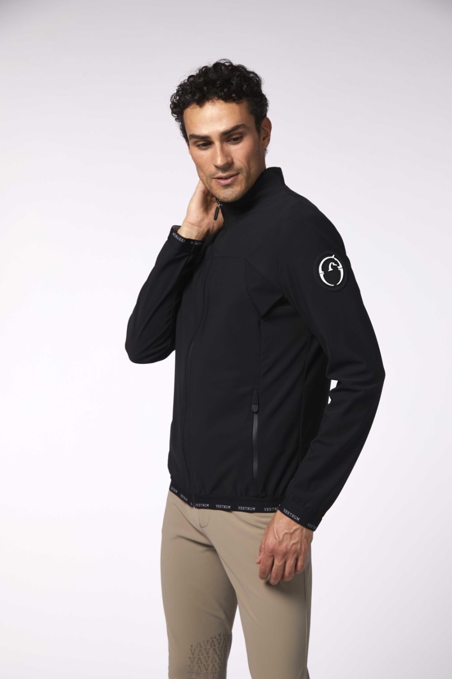 Uomini Vestrum | Giacca Softshell Cayo Largo Da Uomo Nero