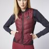 Donne Vestrum | Gilet Da Donna Malles Cremisi