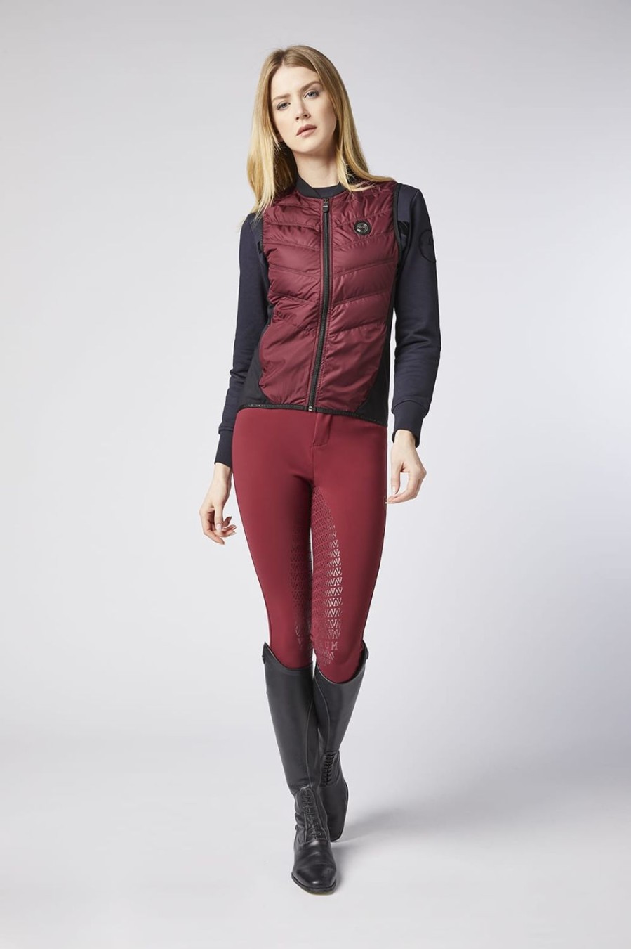 Donne Vestrum | Gilet Da Donna Malles Cremisi