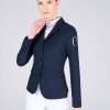 Donne Vestrum | Giacca Da Gara Da Donna Barcellona Con Inserti Bi-Stretch Blu Marina